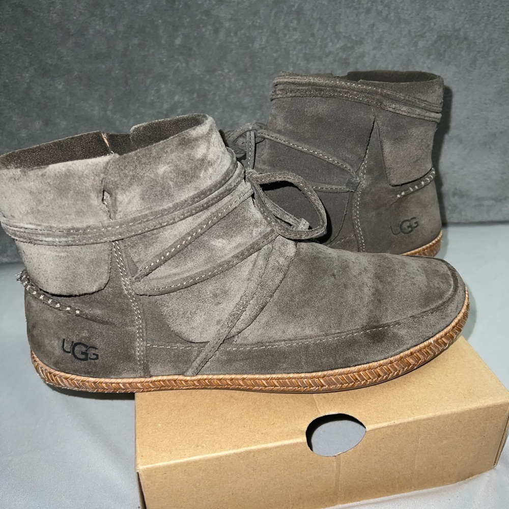 Lightly used 6.5 women’s size Uggs W Ried Boots.
